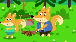 انیمیشن خانواده روباه مهربان قسمت 242